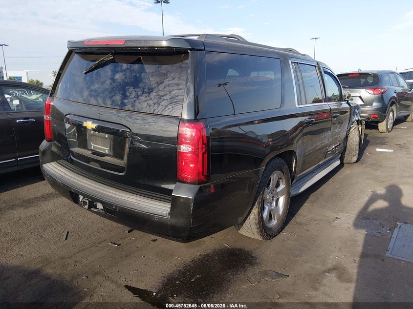 Vin: 1gnskjkc3fr212225, lot: 46251367, chevrolet suburban lt 20154