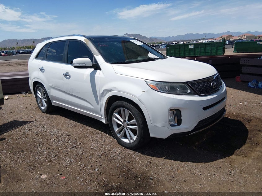 Vin: 5xykw4a75eg438279, lot: 46251372, kia sorento limited v6 2014 img_1
