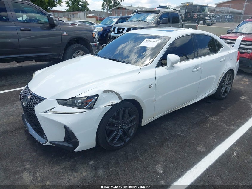 Vin: jthba1d22h5048796, lot: 46251379, lexus is 200t 20172