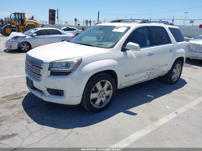 Vin: 1gkkrtkd1ej323740, lot: 46251382, gmc acadia denali 20142