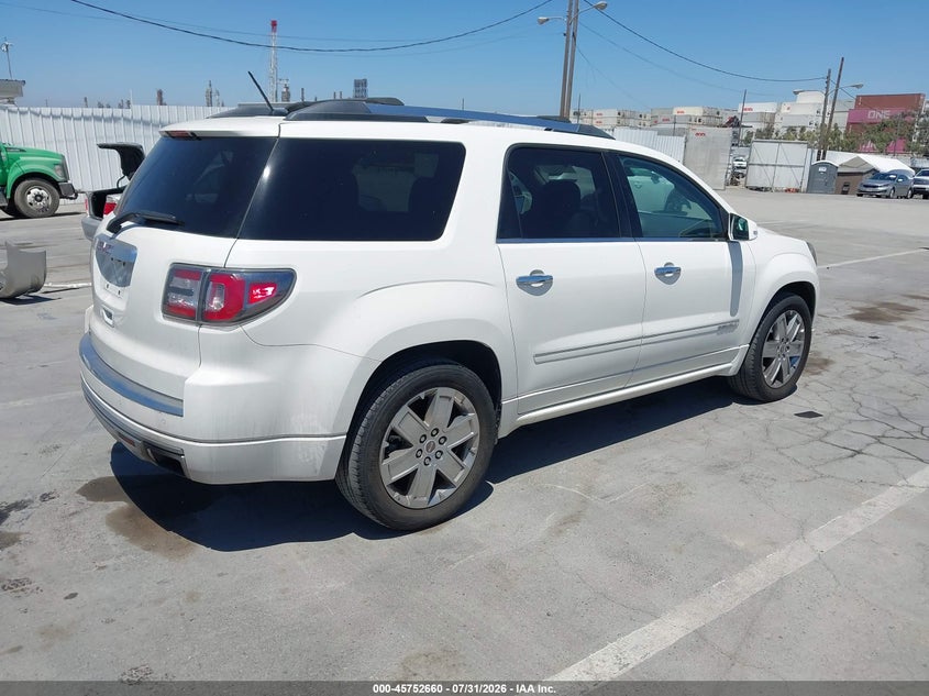 Vin: 1gkkrtkd1ej323740, lot: 46251382, gmc acadia denali 20144