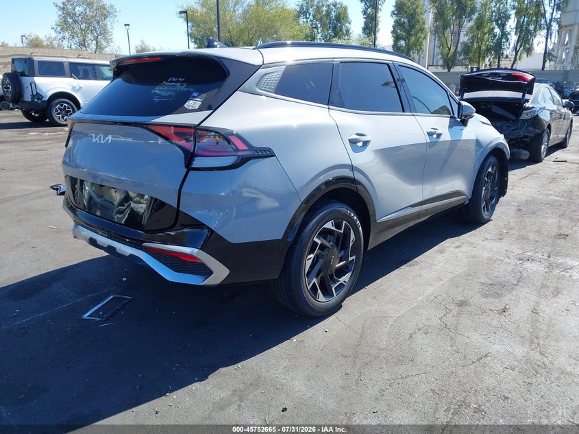 Vin: 5xyk53afxpg088672, lot: 46251387, kia sportage sx-prestige 20234