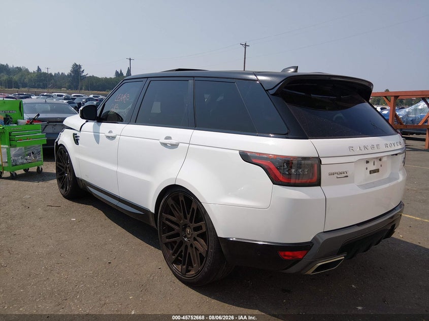Vin: salwr2rv1ka827778, lot: 46251390, land rover range rover sport hse 20193