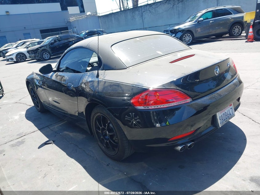Vin: wball5c50ej105323, lot: 46251394, bmw z4 sdrive28i 20143