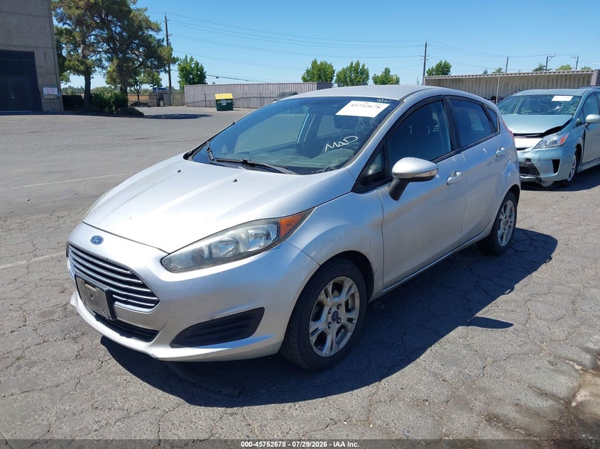 Vin: 3fadp4ej9gm167654, lot: 46251400, ford fiesta se 20162
