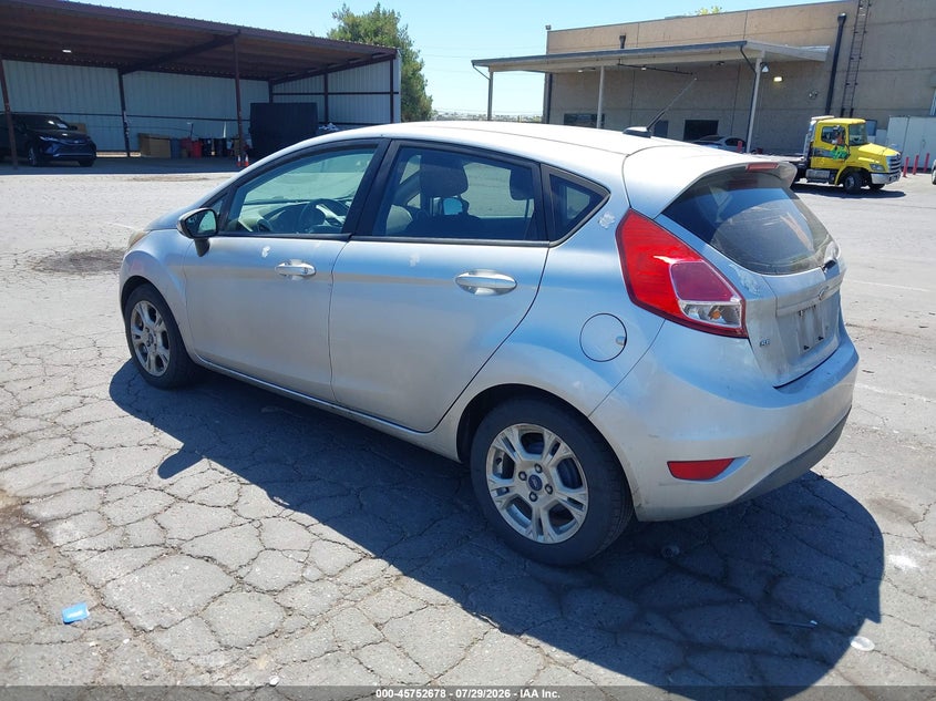 Vin: 3fadp4ej9gm167654, lot: 46251400, ford fiesta se 20163