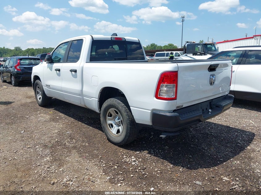 Vin: 1c6srecg3nn308964, lot: 46251417, ram 1500 tradesman  4x2 6'4 box 20223