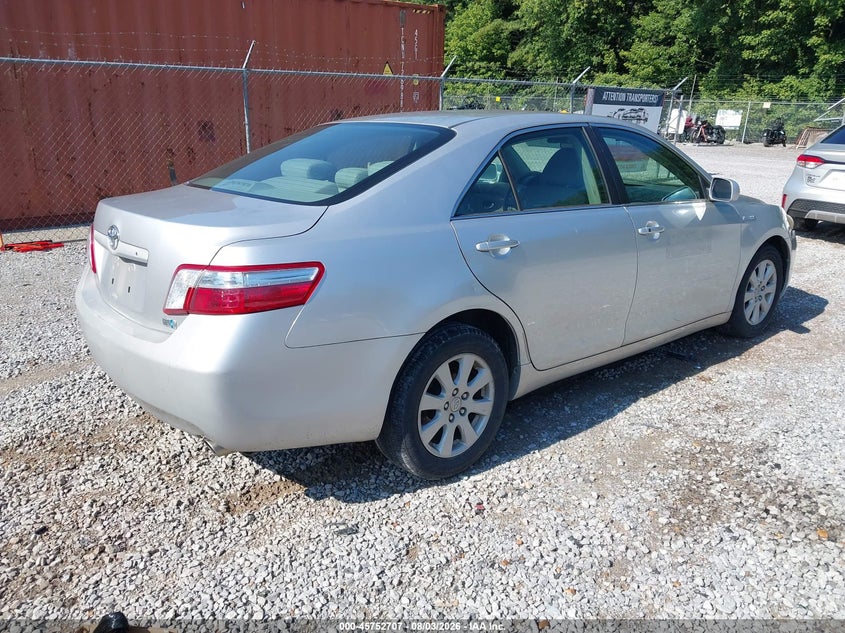 2008 TOYOTA CAMRY HYBRID auction photo 4