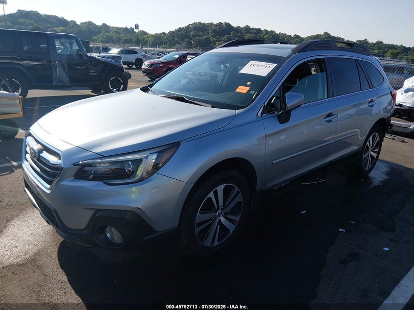 Vin: 4s4bsanc3j3357910, lot: 46251435, subaru outback 2.5i limited 20182