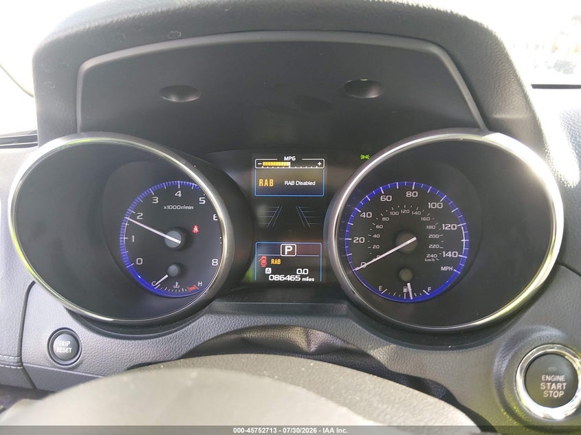 2018 SUBARU OUTBACK auction photo 7