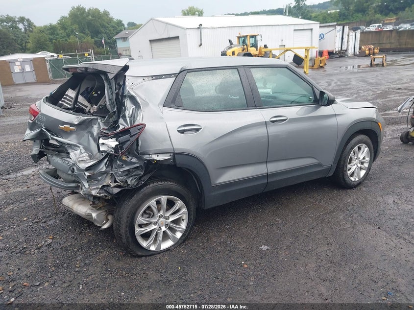 Vin: kl79mnsl6pb125984, lot: 46251437, chevrolet trailblazer awd ls 20234