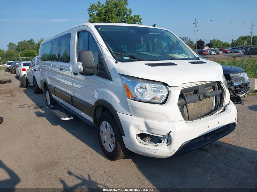 Vin: 1fbax2y86mka12576, lot: 46251440, ford transit-350 passenger van xlt 2021 img_1