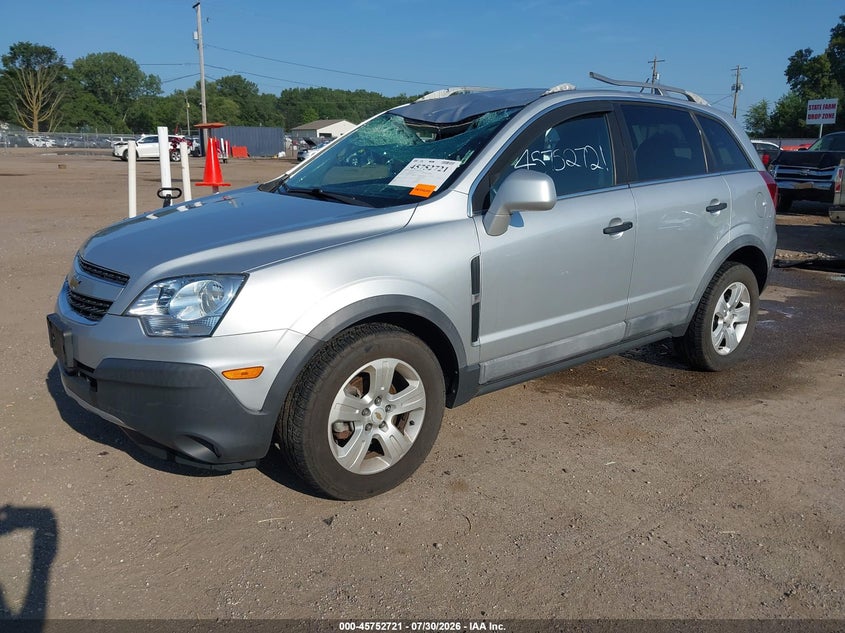 Vin: 3gnal2ekxds613265, lot: 46251443, chevrolet captiva sport fleet ls 20132
