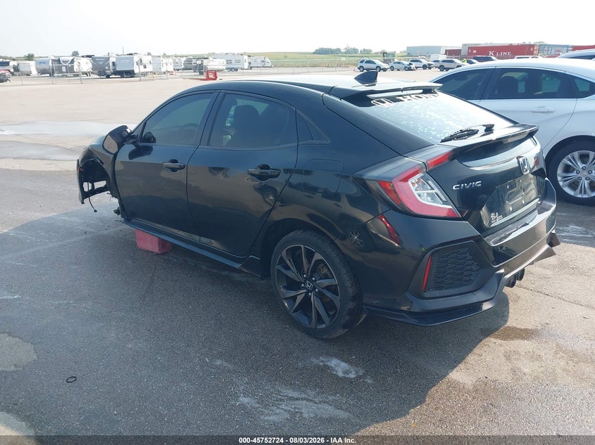 2018 HONDA CIVIC auction photo 3