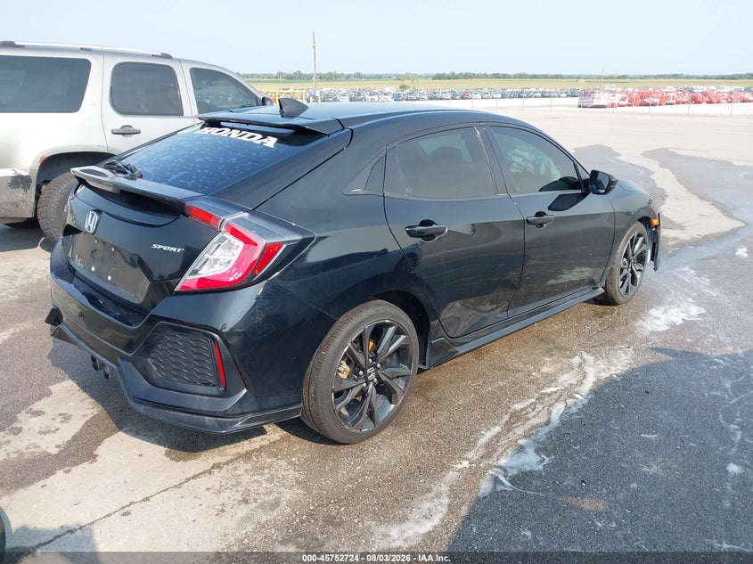 2018 HONDA CIVIC auction photo 4