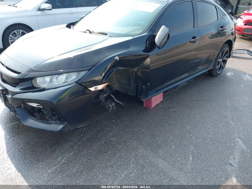 2018 HONDA CIVIC auction photo 6
