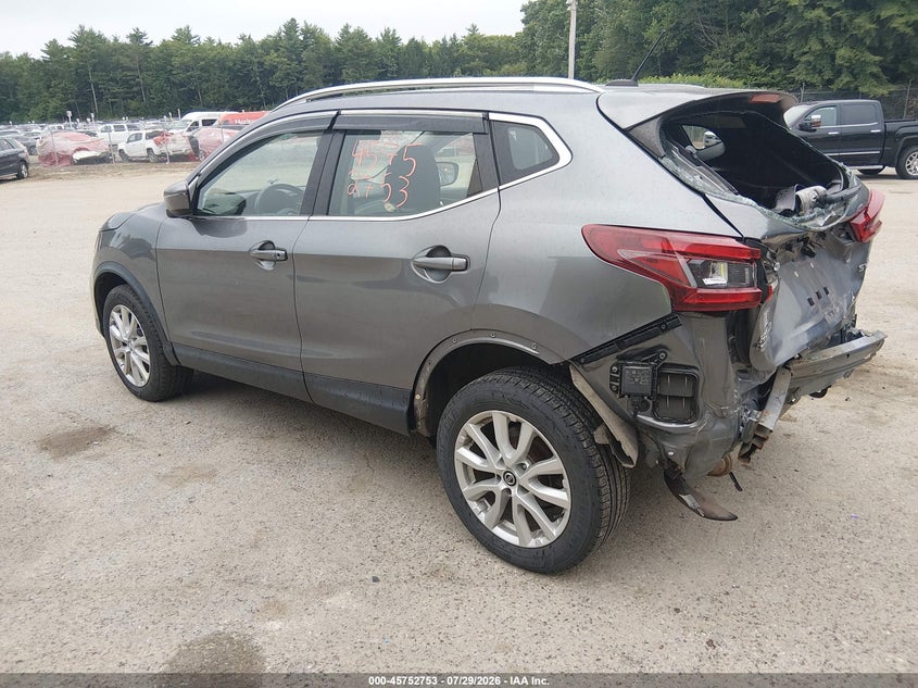 Vin: jn1bj1cw2lw644213, lot: 46251475, nissan rogue sport sv awd xtronic cvt 20203