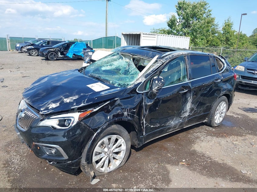 Vin: lrbfxbsa2hd062185, lot: 46251485, buick envision essence 20172