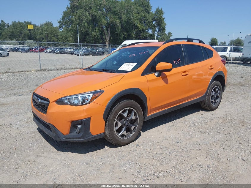 Vin: jf2gtabc5jh347203, lot: 46251486, subaru crosstrek 2.0i premium 20182