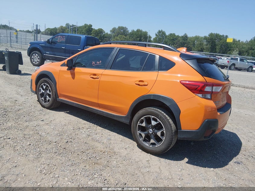 Vin: jf2gtabc5jh347203, lot: 46251486, subaru crosstrek 2.0i premium 20183