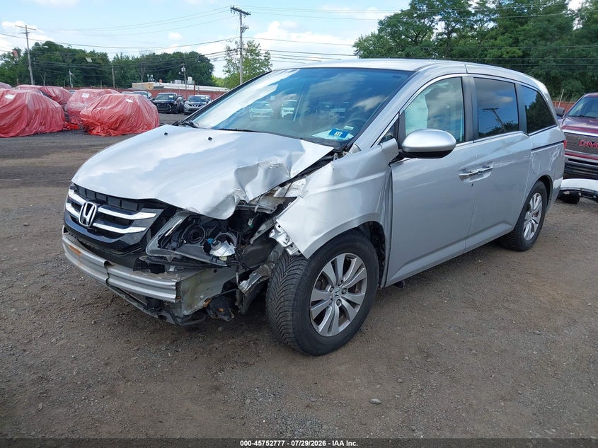 Vin: 5fnrl5h41fb034364, lot: 46251499, honda odyssey ex 20152
