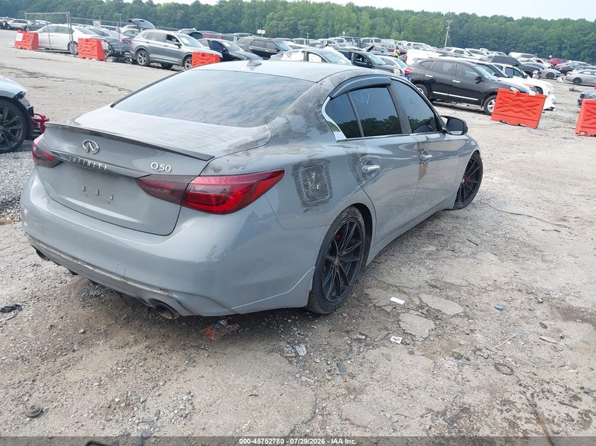2018 INFINITI Q50 auction photo 4