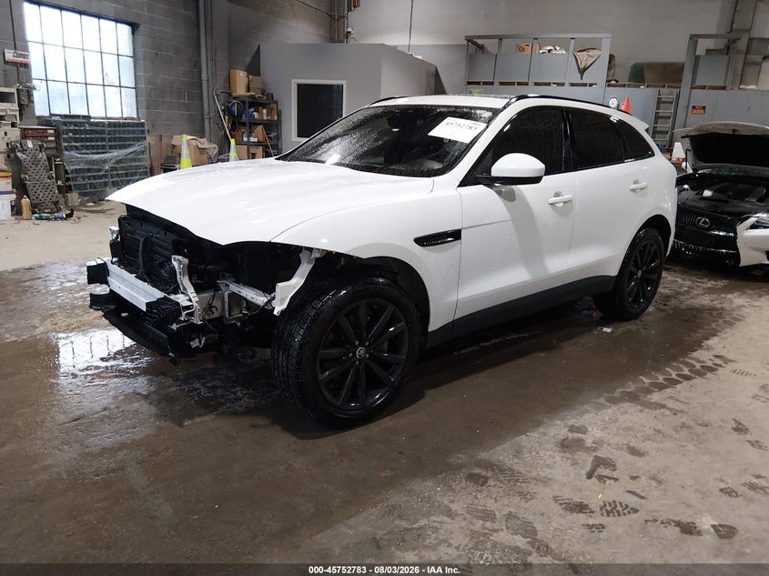 Vin: sadck2bv0ha499730, lot: 46251505, jaguar f-pace 35t prestige 20172
