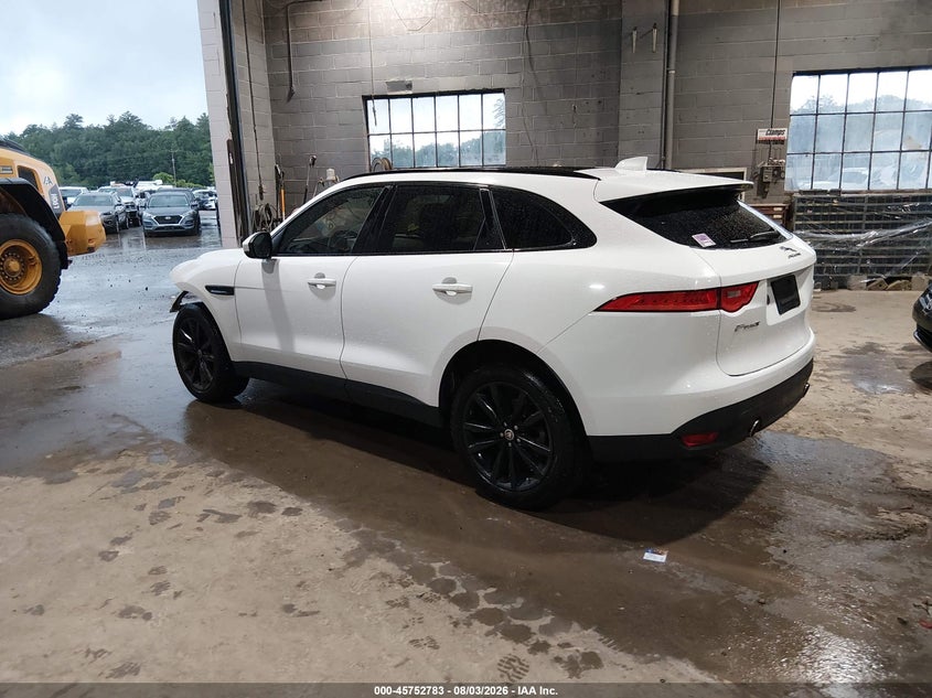 Vin: sadck2bv0ha499730, lot: 46251505, jaguar f-pace 35t prestige 20173