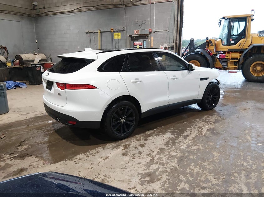 Vin: sadck2bv0ha499730, lot: 46251505, jaguar f-pace 35t prestige 20174