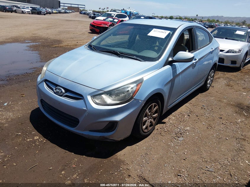 Vin: kmhct4ae8eu702519, lot: 46251533, hyundai accent gls 20142