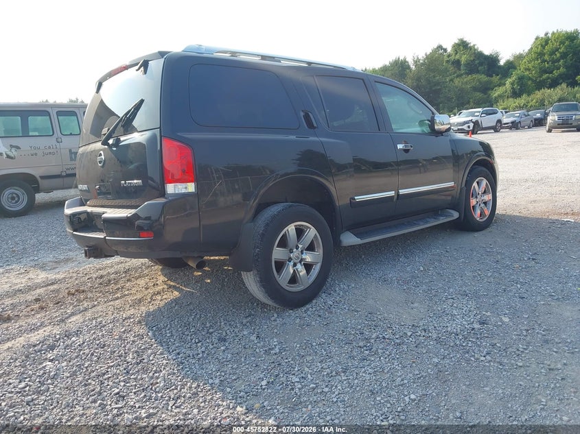 Vin: 5n1aa0nc2bn604350, lot: 46251544, nissan armada platinum 20114