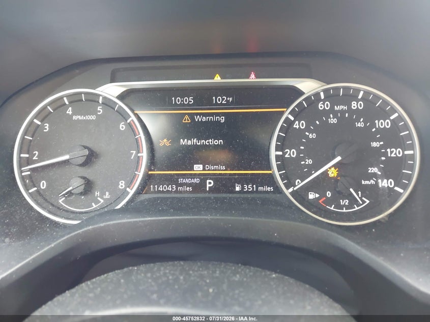 2021 NISSAN ROGUE auction photo 7