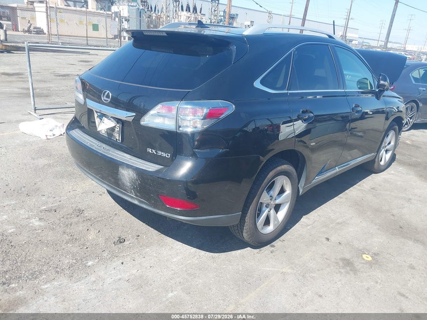 Vin: 2t2bk1ba0cc136827, lot: 46251560, lexus rx 350 20124