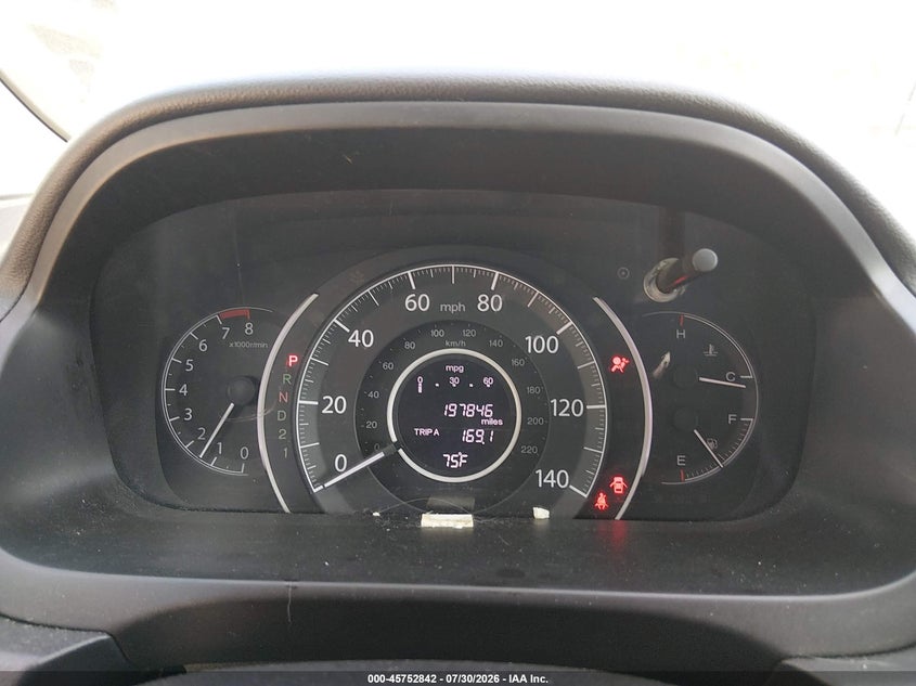 2012 HONDA CR-V auction photo 7