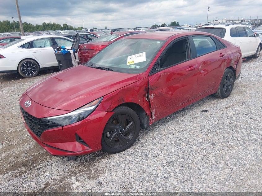 2023 HYUNDAI ELANTRA HYBRID auction photo 2
