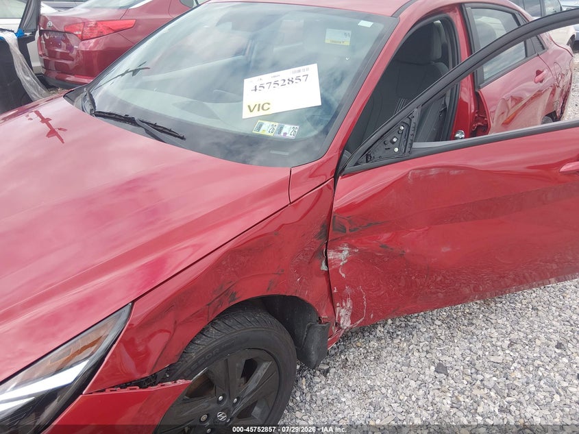 2023 HYUNDAI ELANTRA HYBRID auction photo 6