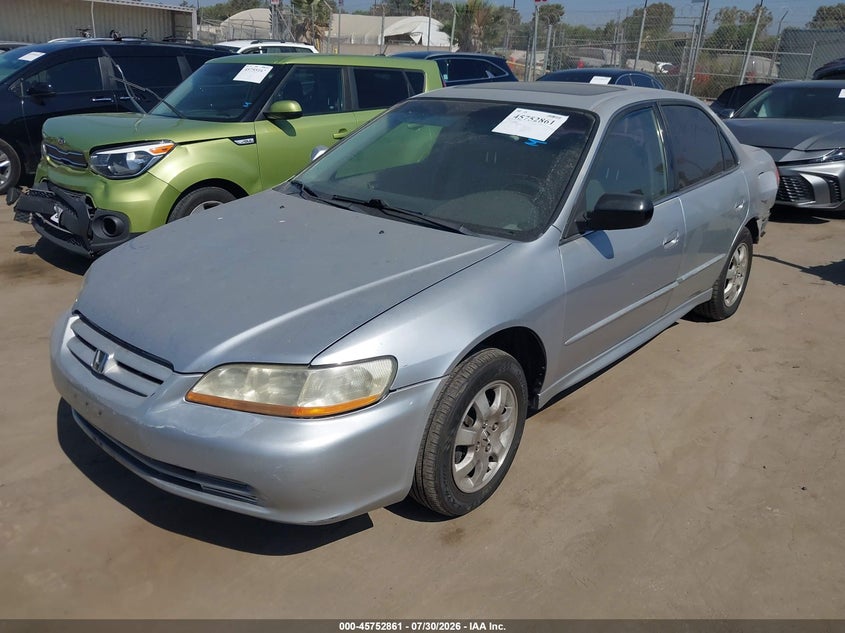 2001 Honda Accord, Удар ззаду, IAAI, VIN JHMCG66081C018554 — фото 2