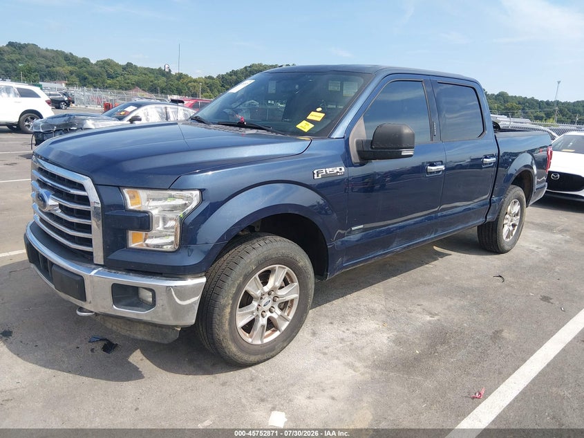 Vin: 1ftew1ep0gfb11848, lot: 46251593, ford f-150 xlt 20162
