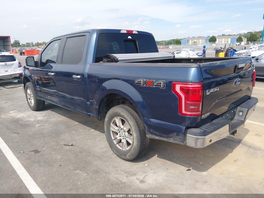 Vin: 1ftew1ep0gfb11848, lot: 46251593, ford f-150 xlt 20163