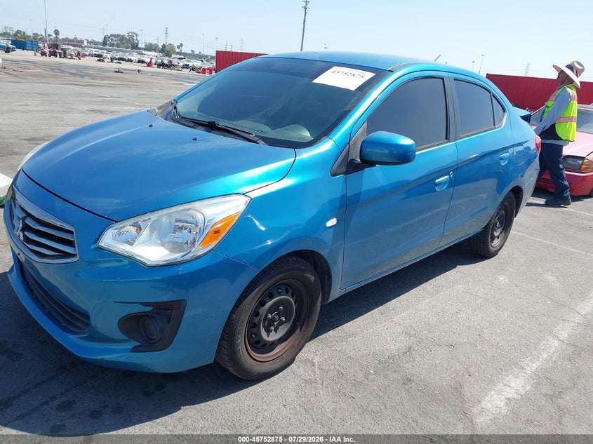 Vin: ml32f3fj0hhf10313, lot: 46251597, mitsubishi mirage g4 es 20172