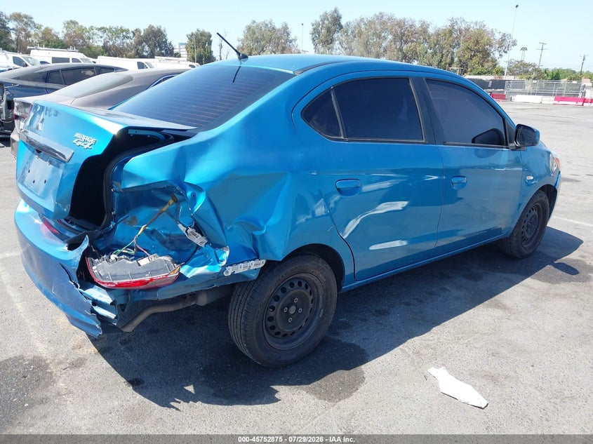 Vin: ml32f3fj0hhf10313, lot: 46251597, mitsubishi mirage g4 es 20174