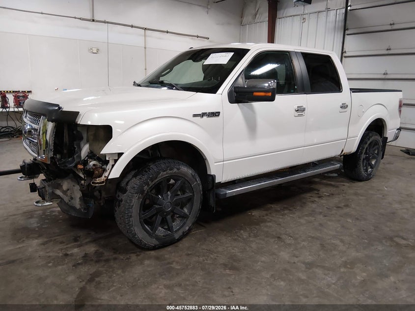 Vin: 1ftfw1et6bfd12275, lot: 46251605, ford f-150 lariat 20112