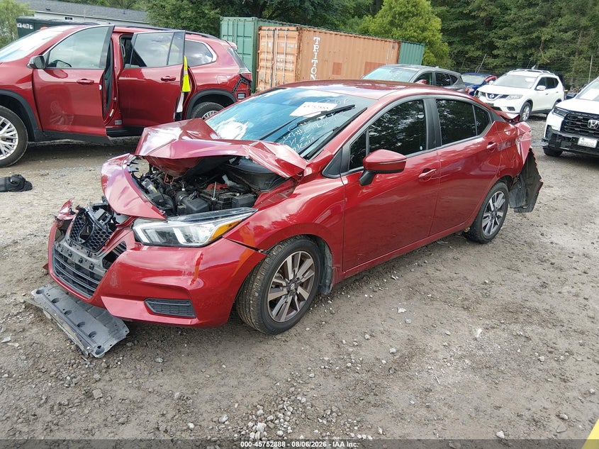 Vin: 3n1cn8ev4ll812364, lot: 46251610, nissan versa sv xtronic cvt 20202