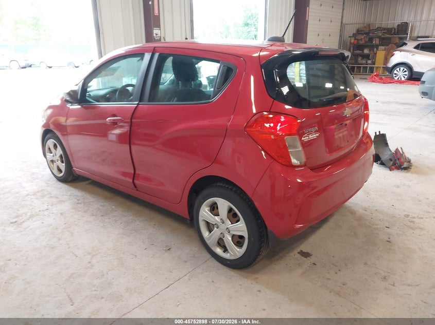 Vin: kl8cb6saxlc421543, lot: 46251619, chevrolet spark fwd ls automatic 20203