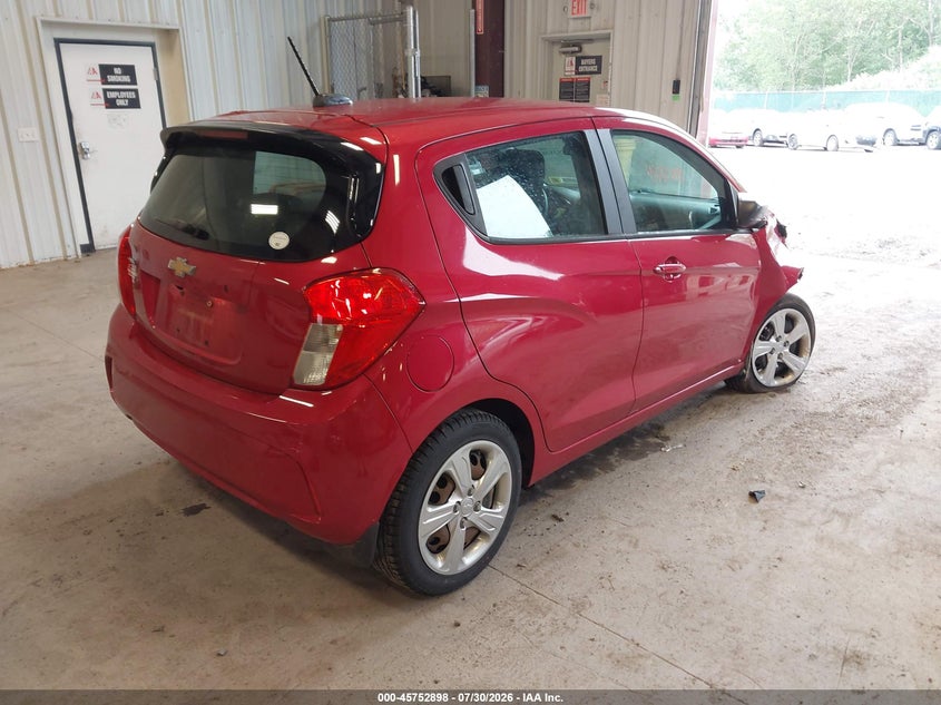 Vin: kl8cb6saxlc421543, lot: 46251619, chevrolet spark fwd ls automatic 20204