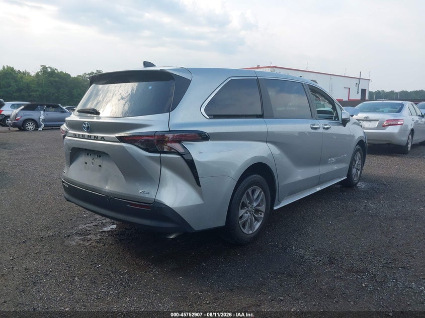 Vin: 5tdyrkec1ss232064, lot: 46251629, toyota sienna xle 20254