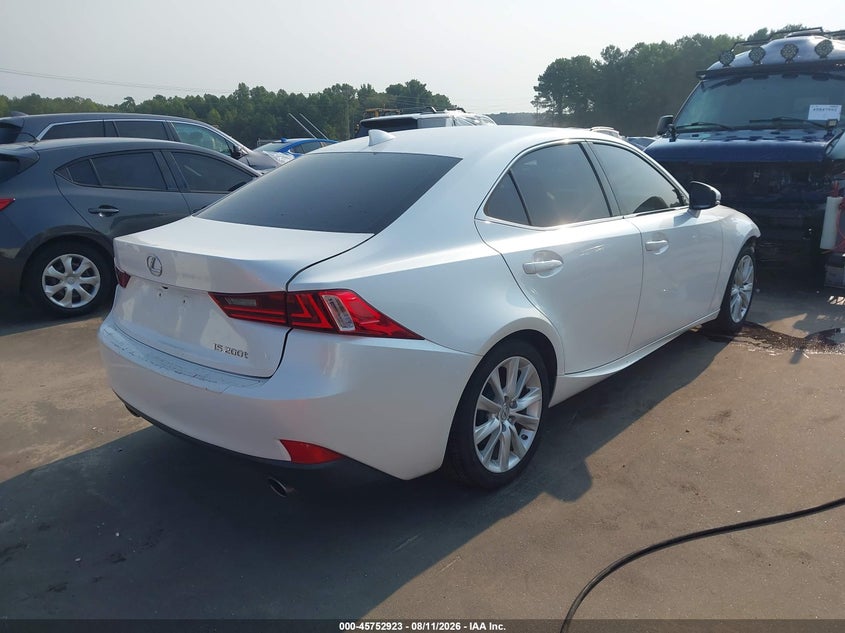 Vin: jthba1d29g5018919, lot: 46251645, lexus is 200t 20164