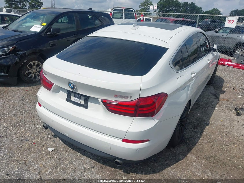 Vin: wba5m2c5xfgh99251, lot: 46251654, bmw 535i gran turismo 20154
