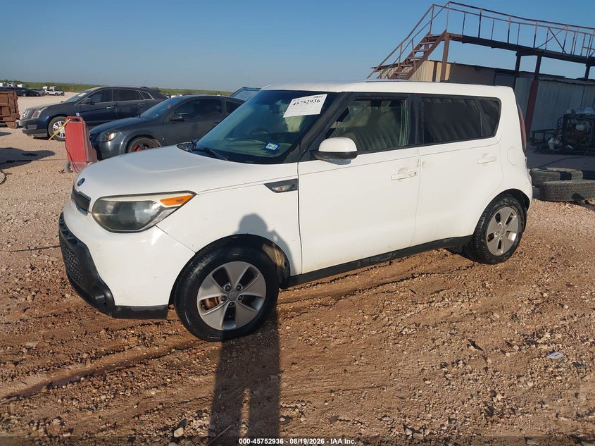 2014 KIA SOUL HATCHBACK 1.6L I-4 DI, DOHC, VVT, 130HP