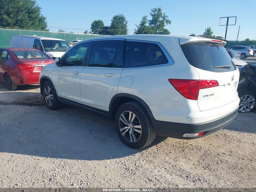 Vin: 5fnyf5h53hb033201, lot: 46251673, honda pilot ex-l 20173
